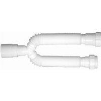 SIFAO DUPLO SANFONADO PLAST BRANCO