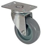 RODIZIO GIRATORIO 50MM 2 POL RODA DE BORRACHA S/FREIO REF A09020G