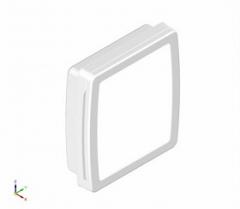 ARMARIO P/ BANH BRANCO C/ESPELHO REF2650