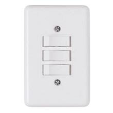 INT 3 TECLAS 4X2 STYLUS BRANCA SIMPLES REF 2019