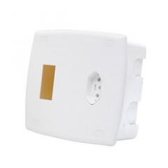 CX P/AR COND EMB + TOMADA 20A BRANCA RF62063 SM