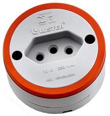 TOMADA 2P+T SOBREPOR 10A CINZA REF1080