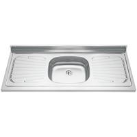 PIA ACO INOX 120X53 1CB CONCRET STAND/SV 055200