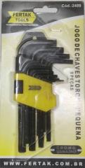 JOGO CHAVE TORQUE PEQUENA 09 PCS SM REF 2409
