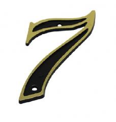 NUMERO P/RESIDENCIA 7 DOURADO CARTELA