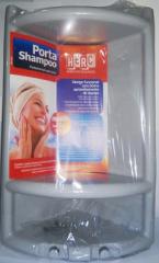 PORTA SHAMPOO CINZA CLARO REF4011