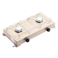 FOGAO 2 BOCAS BAIXA PRESSAO BEGE