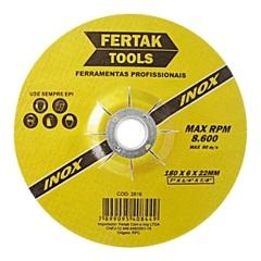 DISCO DESBASTE INOX 7 180X6.0X22MM 2816