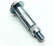 CHUMBADOR C/ PARAF MAQ 3/8X3.1/2 ZINC CX/50 REF 18101