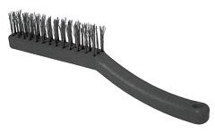 ESCOVA DE ACO 3 FIL PLASTICO C/CABO REF 3030