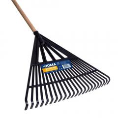 VASSOURA P/JARDIM PLAST 22 DENTES C/CABO REF 60502