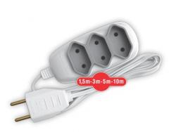 EXTENSAO  3 MTS TRIPLA REF 2168