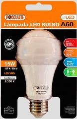 LAMPADA INCAND ULTRA LED 15W 127 240V 6500K REF LED9023