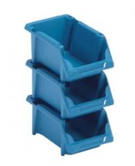 GAVETA PLASTICA N5 AZUL ORGANIZACAO EMPILHAVEL  REF 42002