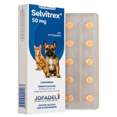 SELVITREX 50MG CT C/10 COMPRIMIDOS LOTE 001/25
