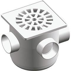 CX SIFONADA RED 100X100X50 C/GRELHA QUAD REF 2259