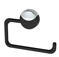 PAPELEIRA LAVELLO PRETO C/CROMADO REF4082