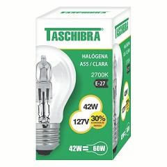 LAMPADA INCAND HALOGENA  42W A55 127V PT/10