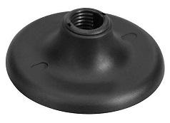 PLAFON P/TETO  60W PRETO ECONOMICO