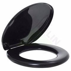 ASSENTO SANITARIO ALMOFADADO PRETO REF2505