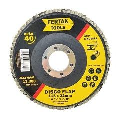DISCO FLAP GRAO  40 P/ ACABAMENTO 4 115X22MM REF 2830