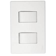 INT 2 TECLAS 4X2 MODULAR BRANCA REF 3202