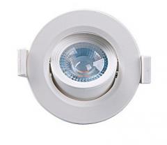 SPOT EMBUTIR LED  3W REDONDO ALLTOP MR11 6500K LUZ FRIA