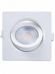 SPOT EMBUTIR LED  7W QUADRADO ALLTOP PAR20 6500K LUZ FRIA