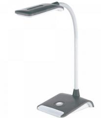 LUMINARIA DE MESA TLM FLEX LED CINZA