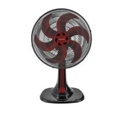 VENTILADOR TURBO MESA 30CM 6P VERMELHO 127V
