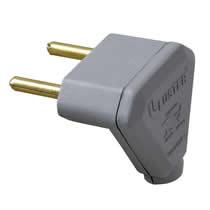 PINO MACHO BIP TRIANGULAR 10A CINZA REF1045