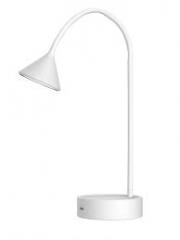 LUMINARIA DE MESA  7W PENELOPE BRANCA USB 6500K LUZ BRANCA