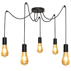 PENDENTE TEARS PRETO 5X 200W