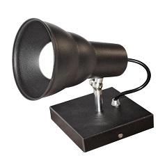 ARANDELA P/PAREDE HOL 1XE27 PRETO