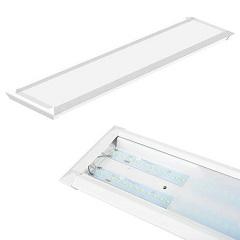 LUMINARIA LED SOBREPOR 35W TL SILM 1,40CM AUTOVOLTS 6500K LUZ BRANCA