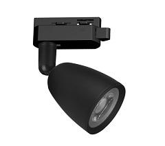 SPOT LED 6W DIRECT PARA TRILHO PRETO 3000K LUZ AMARELA