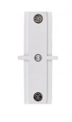 CONEXAO RETA PARA TRILHO BRANCO