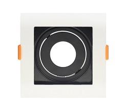 SPOT EMBUTIR CONECTA QUAD RECUADO BR+PR AR70