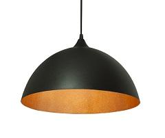 PENDENTE BROOKLYN 1XE27 PRETO