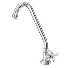 TORNEIRA B M INOX COZINHA BALCAO NOVA PERTUTTI 1/4V REF 903806