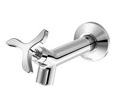 TORNEIRA INOX P/PIA B LONGA PAREDE 1158 NOVA PERTUTTI REF 903606