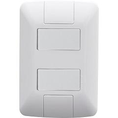 INT 2 TECLAS 4X2 ARIA BRANCA SIMPLES REF 57241040