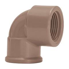JOELHO 90 SOLDAVEL ROSCA LR 20X1/2 REF 11112