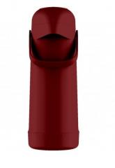 GARRAFA TERMICA 1L VERMELHO AURORA PUMP REF57212