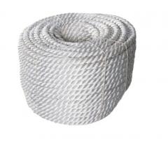 CORDA TORCIDA P/LACO PP BRANCA 10MM 220M