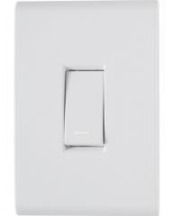 INT 1 TECLA 4X2 LIZ BRANCO SIMPLES 10A REF57170201