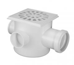 CX SIFONADA QUADRADA BCO 100X100X50 N5 REF 0904