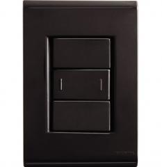 INT 1 TECLA 4X2 LIZ GRAFITE PARALELO 10A REF57173002