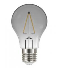 LAMPADA LED FILAMENTO VINTAGE 3W A60 LUZ FUME