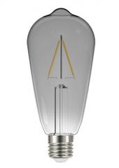LAMPADA LED FILAMENTO VINTAGE 3W ST64 LUZ FUME